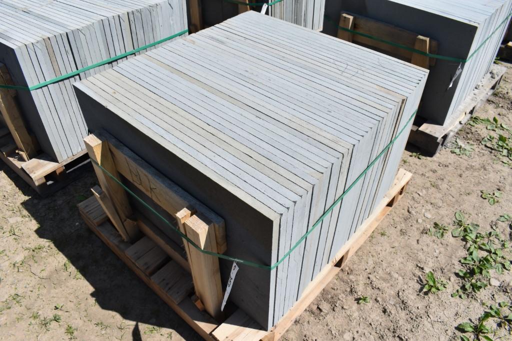 Pallet of 24" x 36" Bluestone Pieces