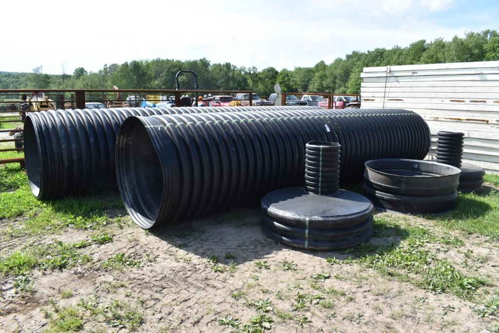 Retention Pond Drainage System