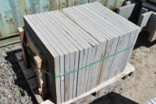 Pallet of 24" x 36" Bluestone Pieces