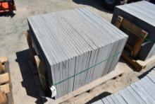 Pallet of 24" x 36" Bluestone Pieces