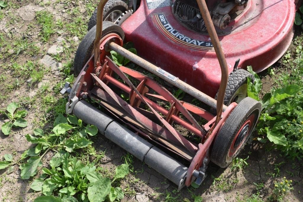 Murray Push Mower and Craftsman Reel Mower