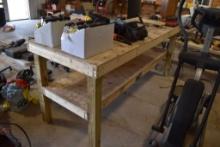 Wooden Work Shop Table
