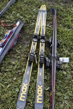 Dyna Star Max2 Skis with Bindings