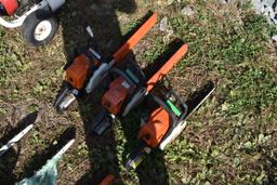 3 Stihl Chainsaws