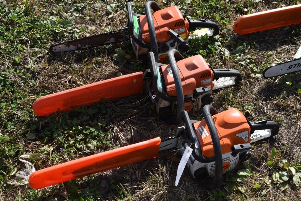 3 Stihl Chainsaws
