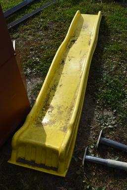 Metal Shelf and 10' Slide