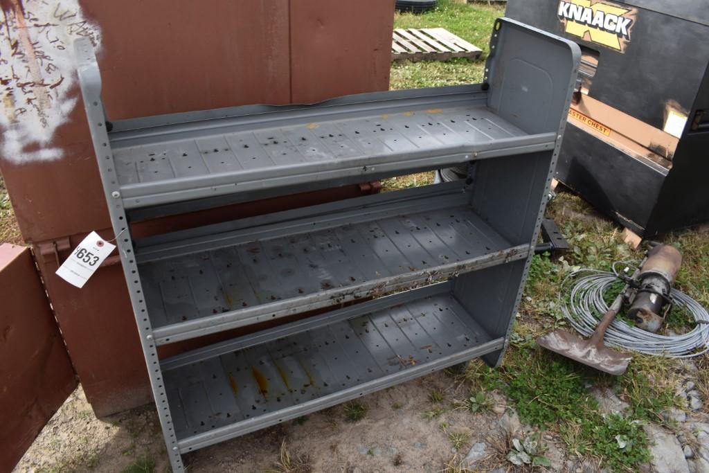Metal Shelf and 10' Slide