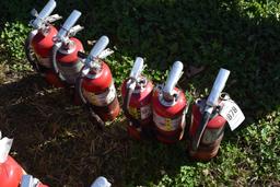 6 Fire Extinguishers