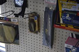 Group of Mirrors and Fire Extinguisher Holders