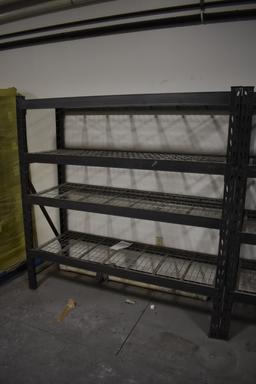 4 Tier Wire Shelf Racking
