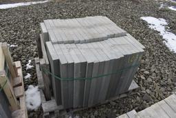 Pallet of 12" x 24" x 2" Thermal Bluestone Pieces