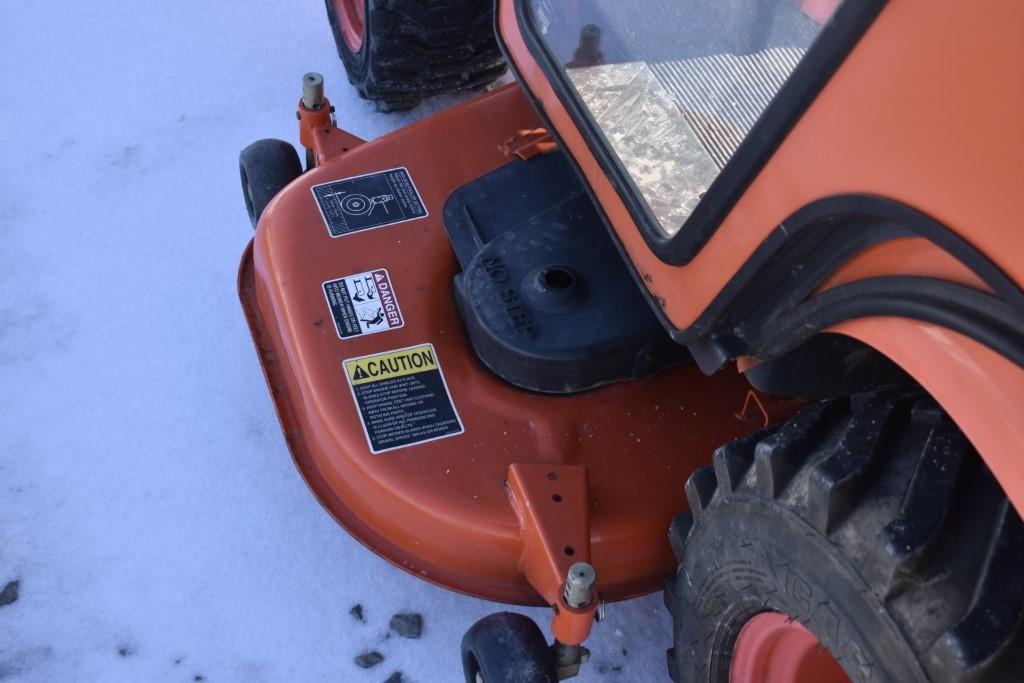 Kubota BX25D Loader Back Hoe Mower Tractor