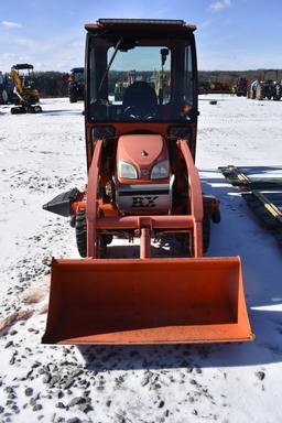 Kubota BX25D Loader Back Hoe Mower Tractor