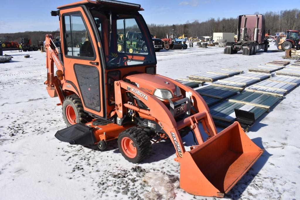 Kubota BX25D Loader Back Hoe Mower Tractor