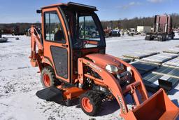 Kubota BX25D Loader Back Hoe Mower Tractor