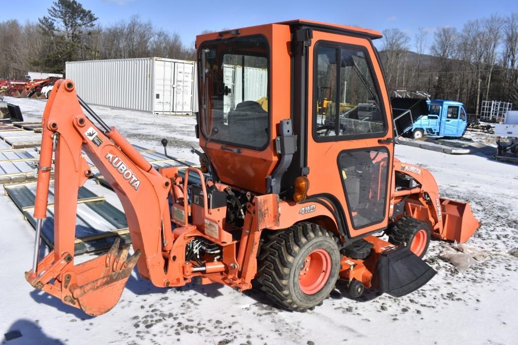 Kubota BX25D Loader Back Hoe Mower Tractor