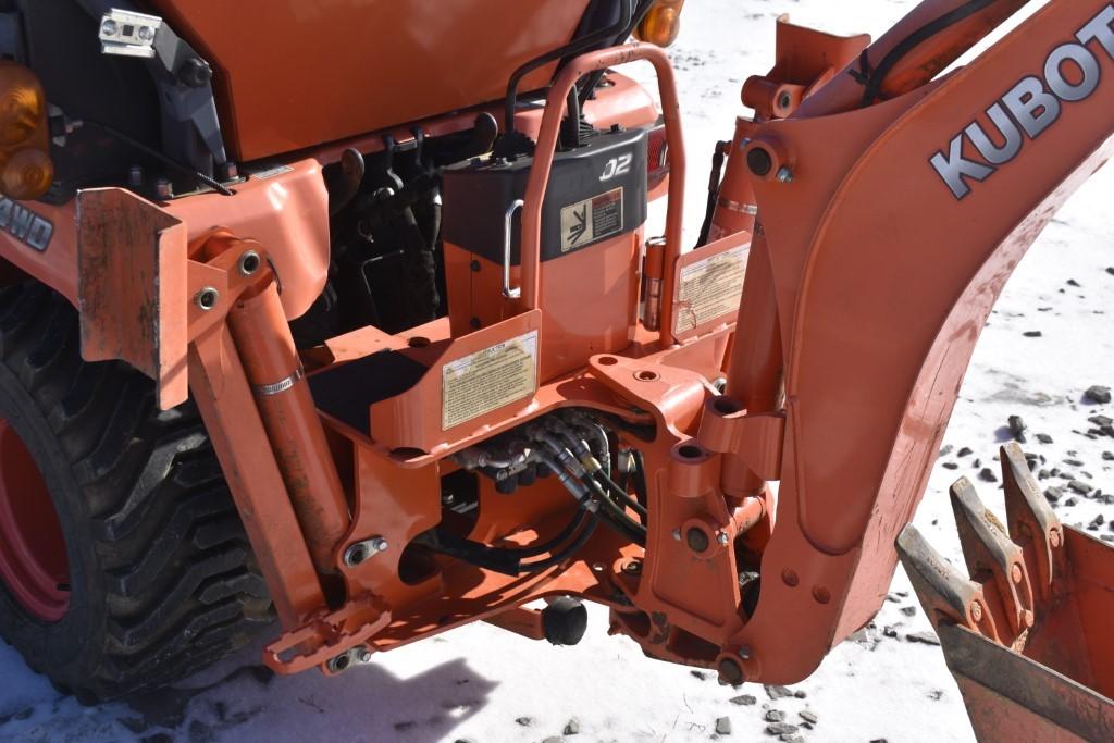 Kubota BX25D Loader Back Hoe Mower Tractor