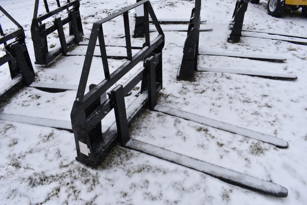 Agrotk Quick Attach 48" Pallet Forks