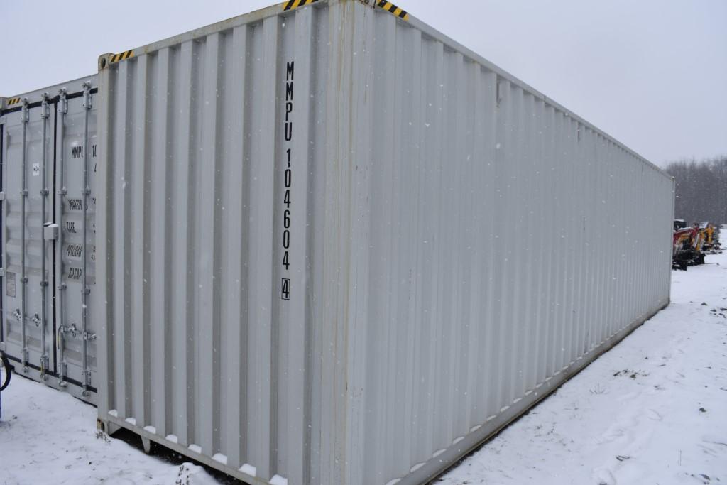 40' 5 Door Shipping Container