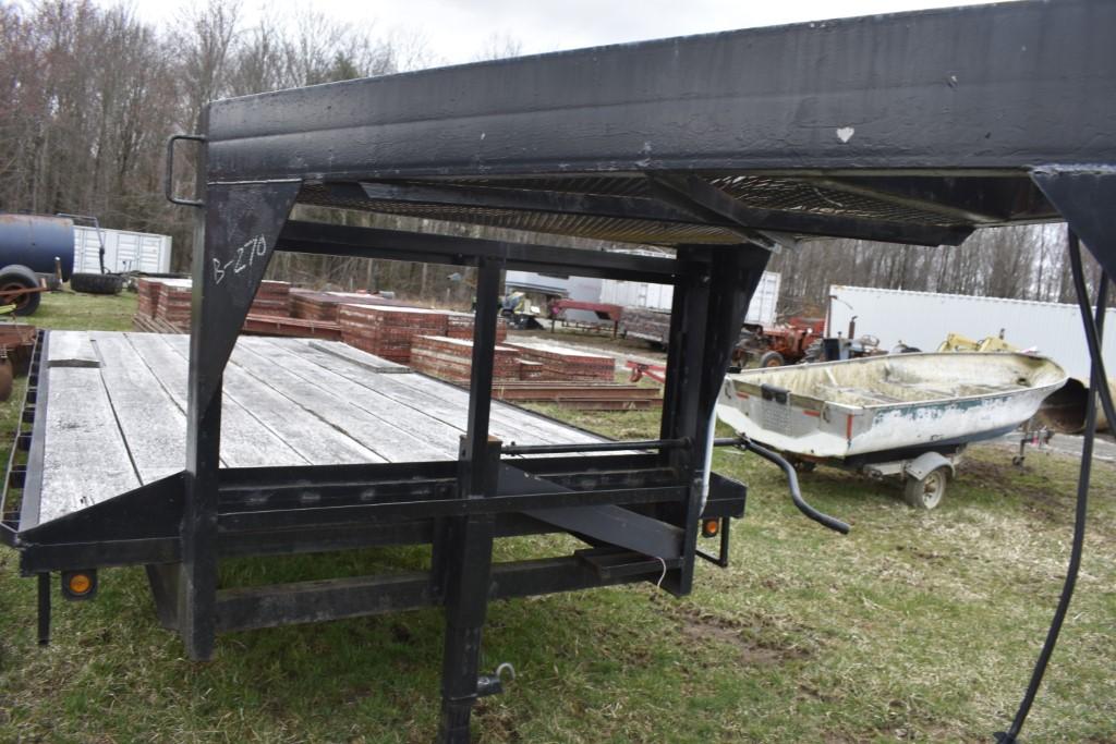 1998 Zimmerman Gooseneck Trailer