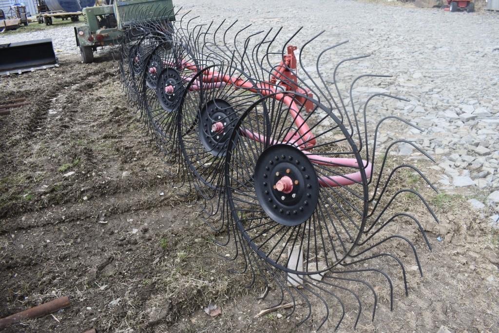 Bush Hog 5 Star 3 Point wheel Rake