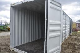 40' High Cube 5 Door Shipping Container