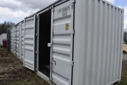 40' High Cube 5 Door Shipping Container