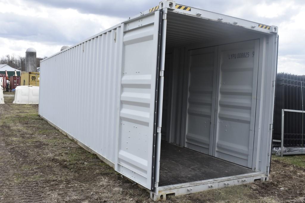 40' High Cube 5 Door Shipping Container