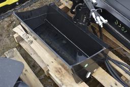 24" Hydraulic Tilting Mini Excavator Bucket