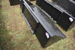 Swict 84" Quick Attach Skid Steer Bucket