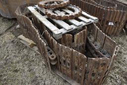 Pair of Tracks off of a Case 930 Excavator