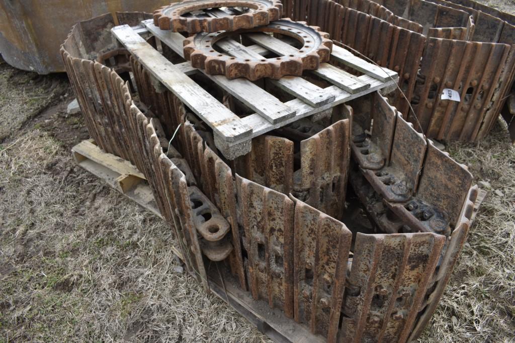 Pair of Tracks off of a Case 930 Excavator
