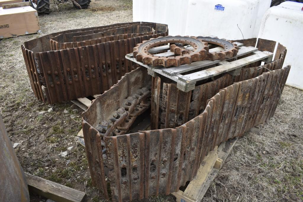 Pair of Tracks off of a Case 930 Excavator