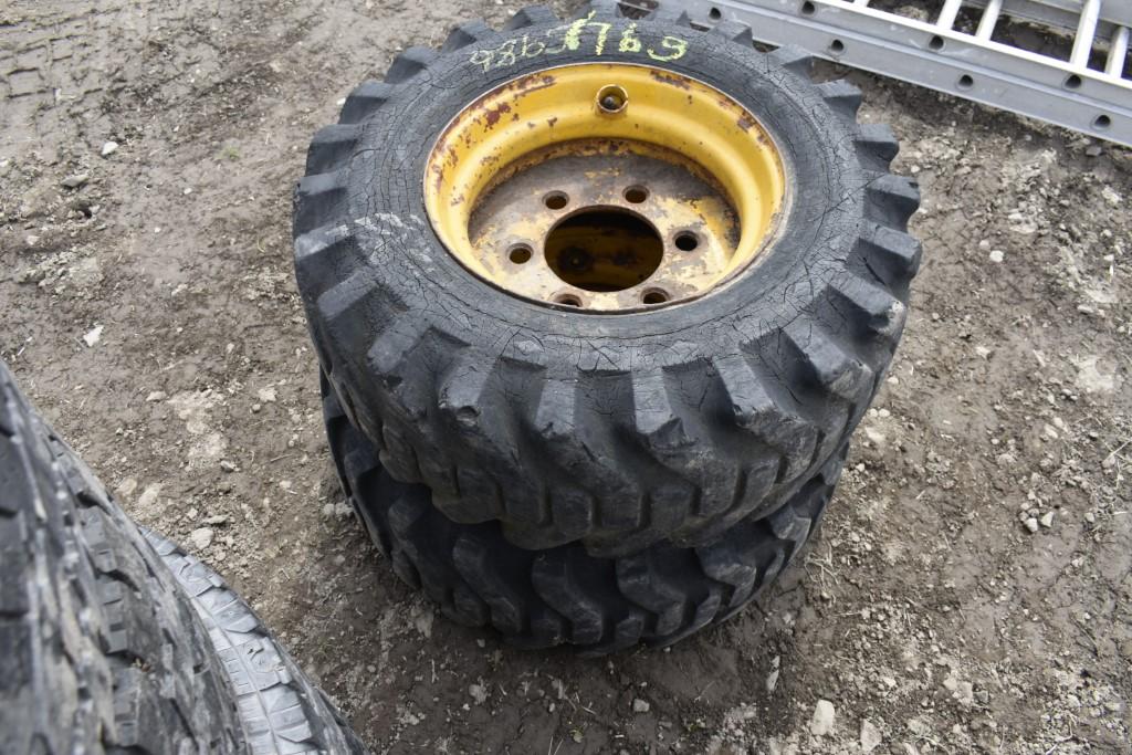 Two Tires on 6 Lug Rims