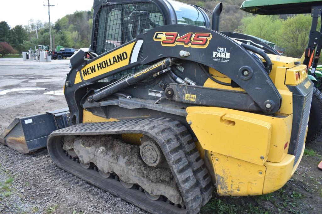 New Holland C345 Skid Steer With Tracks