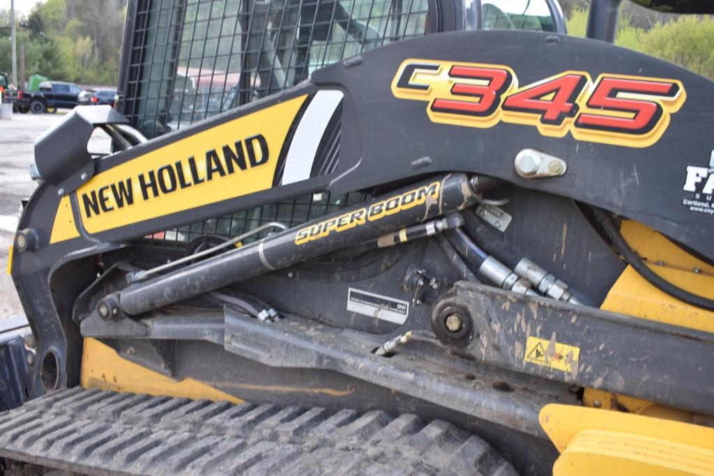 New Holland C345 Skid Steer With Tracks
