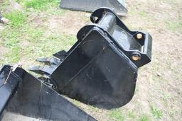Bobcat Quick Coupler Style 12"  Excavator Bucket