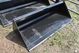 Swict Quick Attach 78" Skid Steer Bucket
