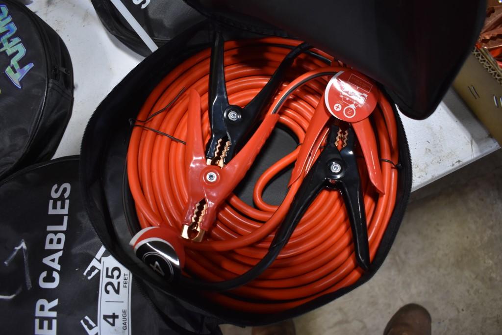 Pair of New Jumper Cables in Carry Bag