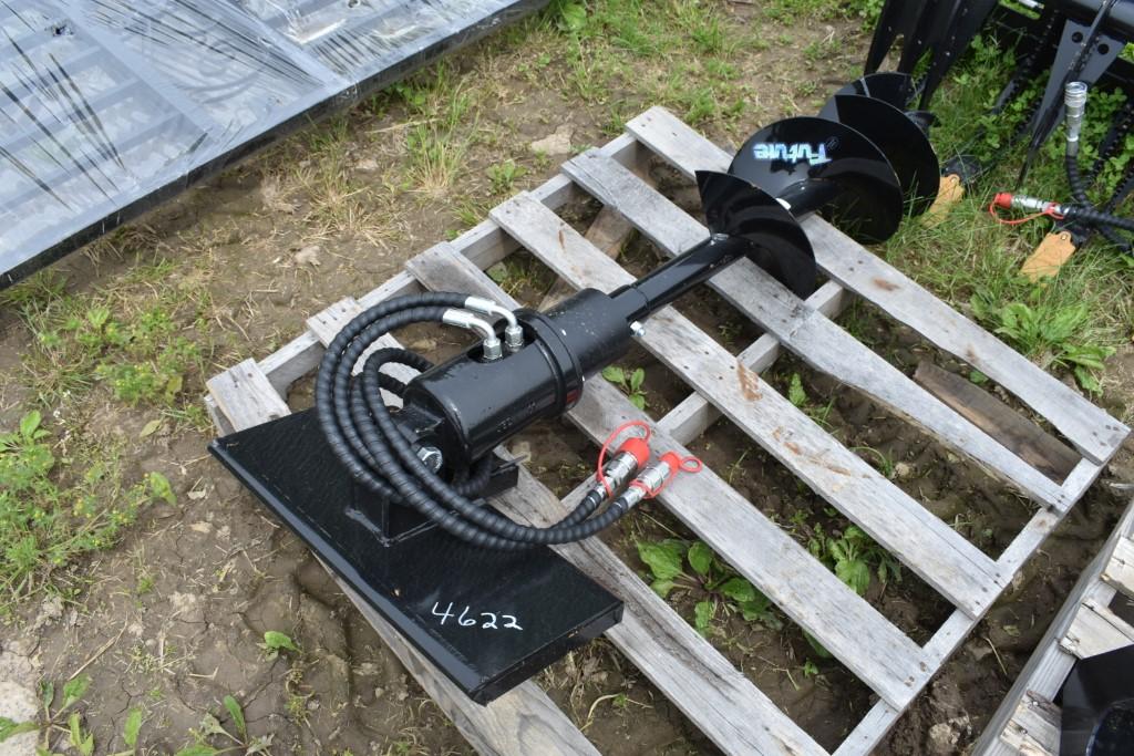 Future Mini Quick Attach Post Hole Digger with 12" Bit