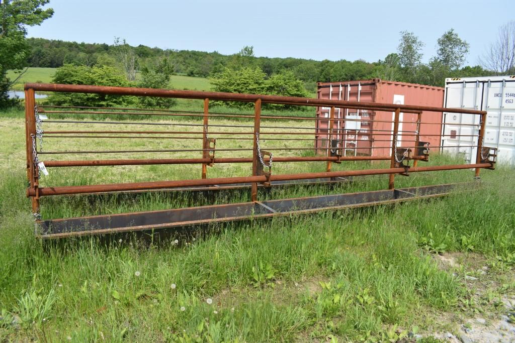 24"x 68" Corral Panel Bunk Feeder
