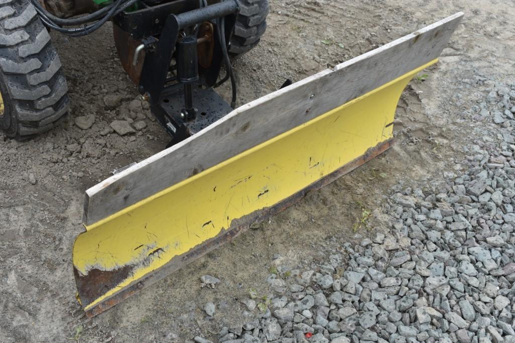John Deere 4100 Mower Plowing Tractor