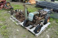 Bolen Super Rid-a-Matic Lawn Tractor with Attachments