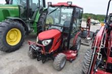 Mahindra eMax 25 Mower Tractor with Loader and Snow Blade
