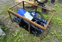 AGT Quick Attach Post Hole Digger With 3 Bits