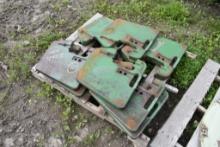 10 John Deere 47KG Suitcase Weights