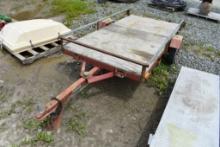 Single Axle Bumper Pull Trailer