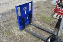 KC Mini Quick Attach Pallet Forks