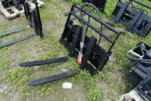 Future Mini Quick Attach Hydraulic Side Shift Pallet Forks