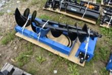 Future Quick Attach Post Hole Digger With 3 Bits